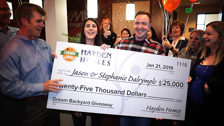 2018 Hayden Homes Dream Backyard Winners Revealed