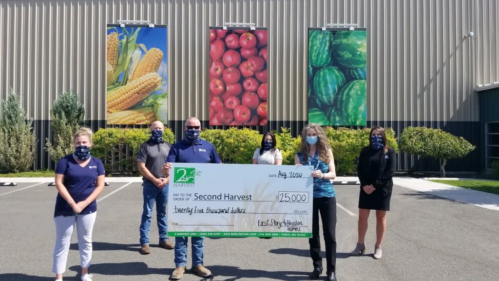 SECOND HARVEST, SURPRISED WITH $25,000 DONATION