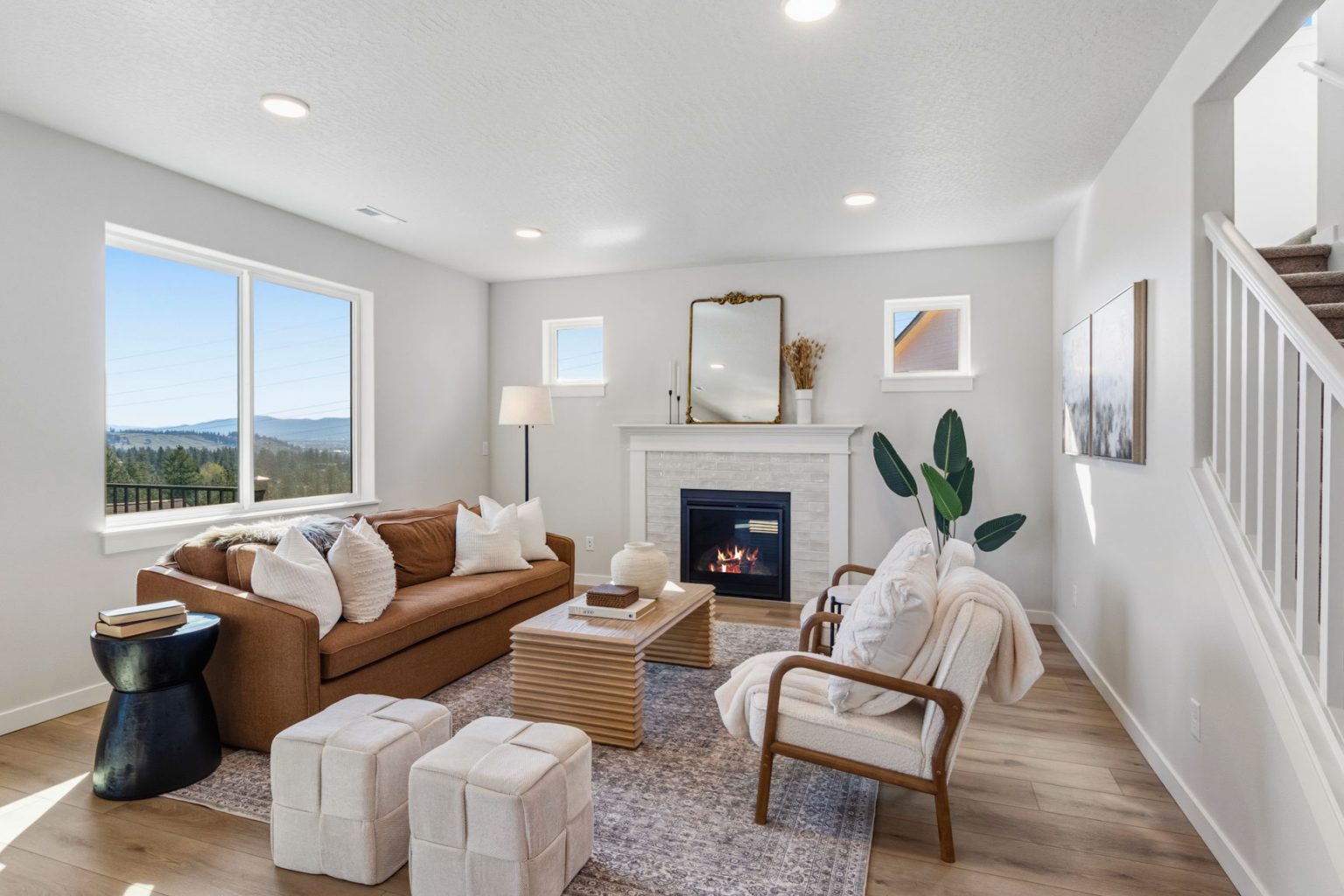 How to Design a Sociable Living Room Layout - Front Door Blog by Hayden ...