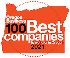 Oregon Business 100 Best Companies to work for 2021